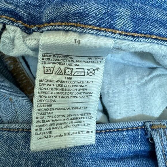 Old Navy Rockstar super skinny mid-rise stretch jeans size 14 - Picture 4 of 7